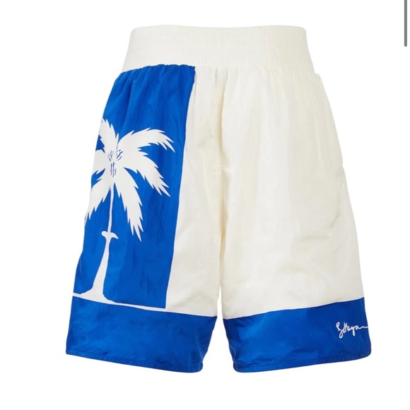 NWT - Bottega Veneta Zebra Palm Swim Trunks - Picture 1 of 5